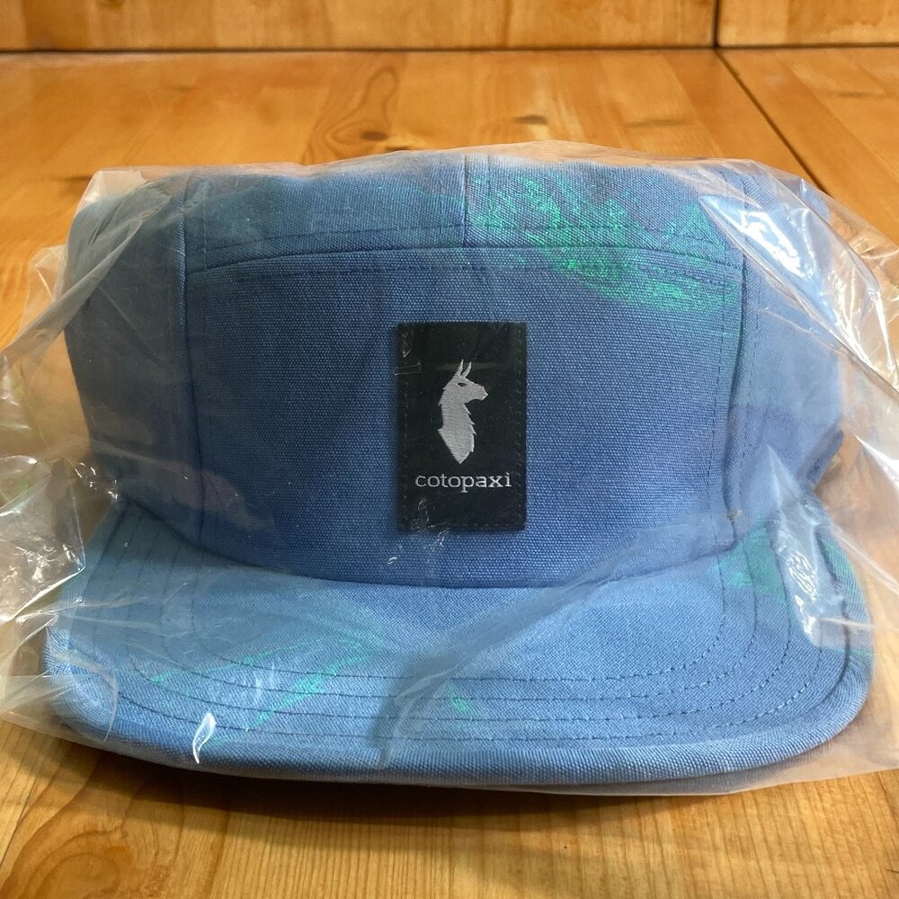 NEW! COTOPAXI Cada Dia Adjustable Strap Unstructured Unisex 5-Panel Cap Hat Blue